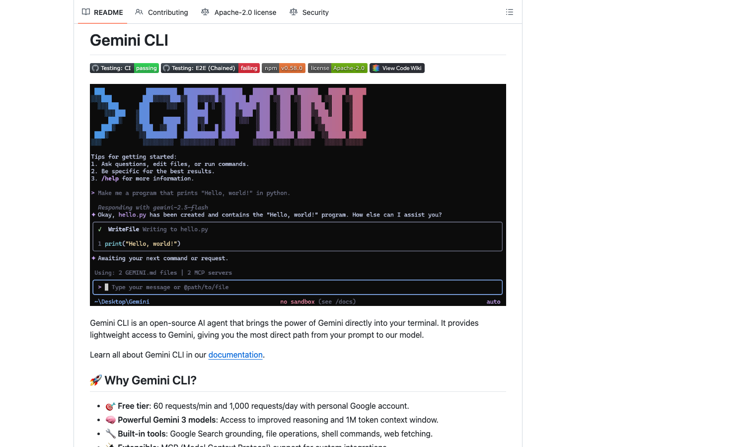 Gemini CLI