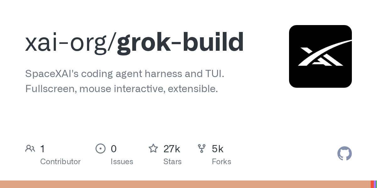 Grok Build 仓库卡片