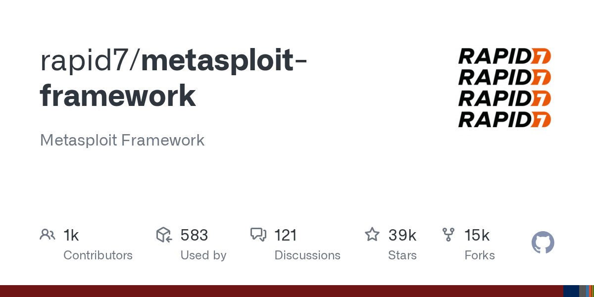 Metasploit 仓库卡片