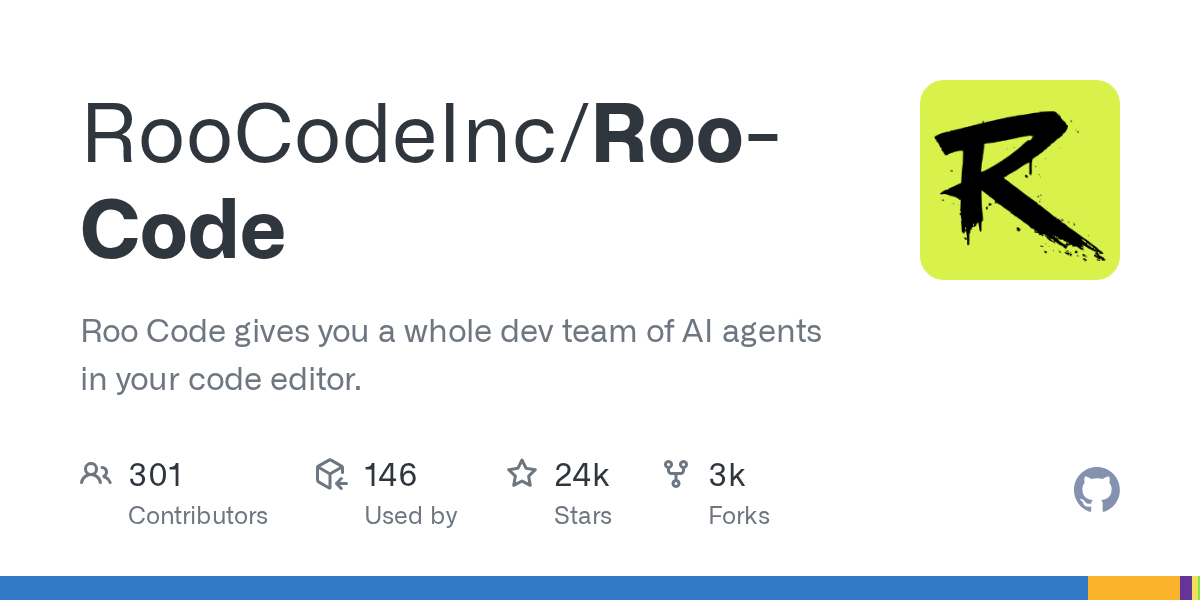 Roo Code 仓库卡片