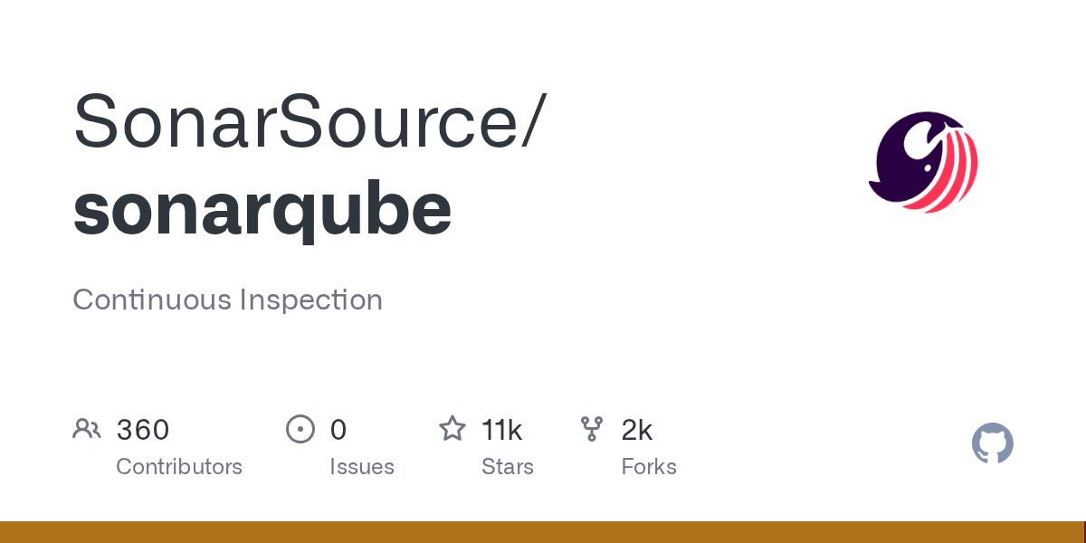 SonarQube 仓库卡片